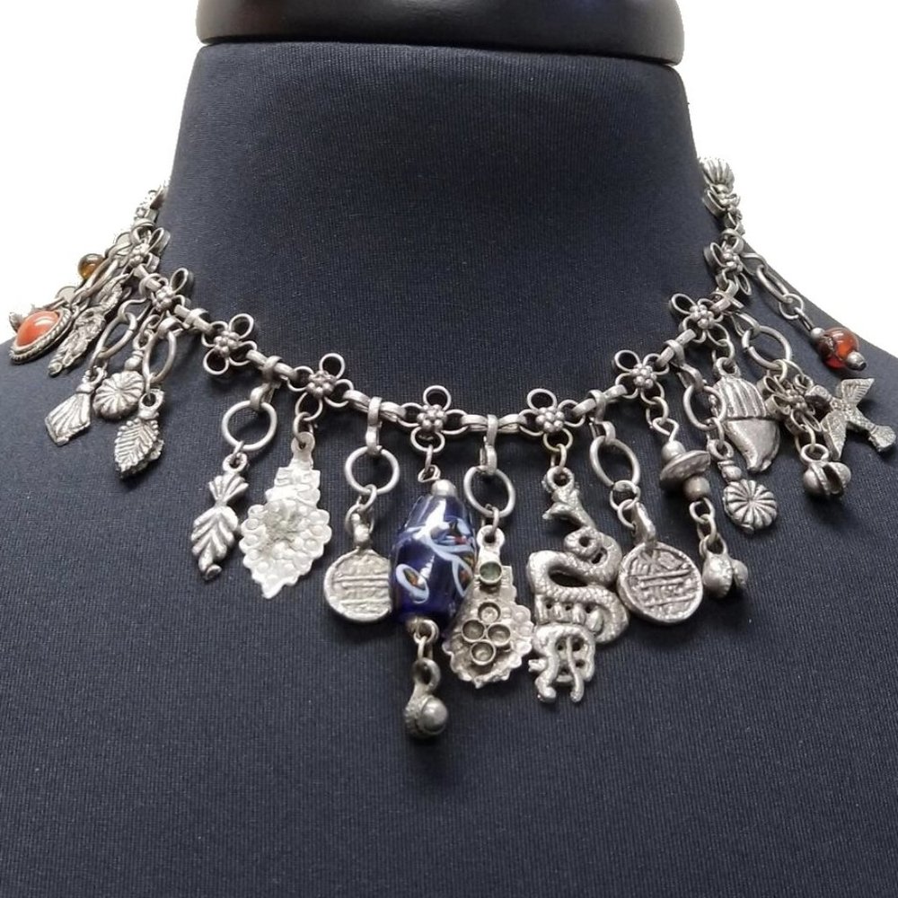 VINTAGE Bohemian Charm Necklace